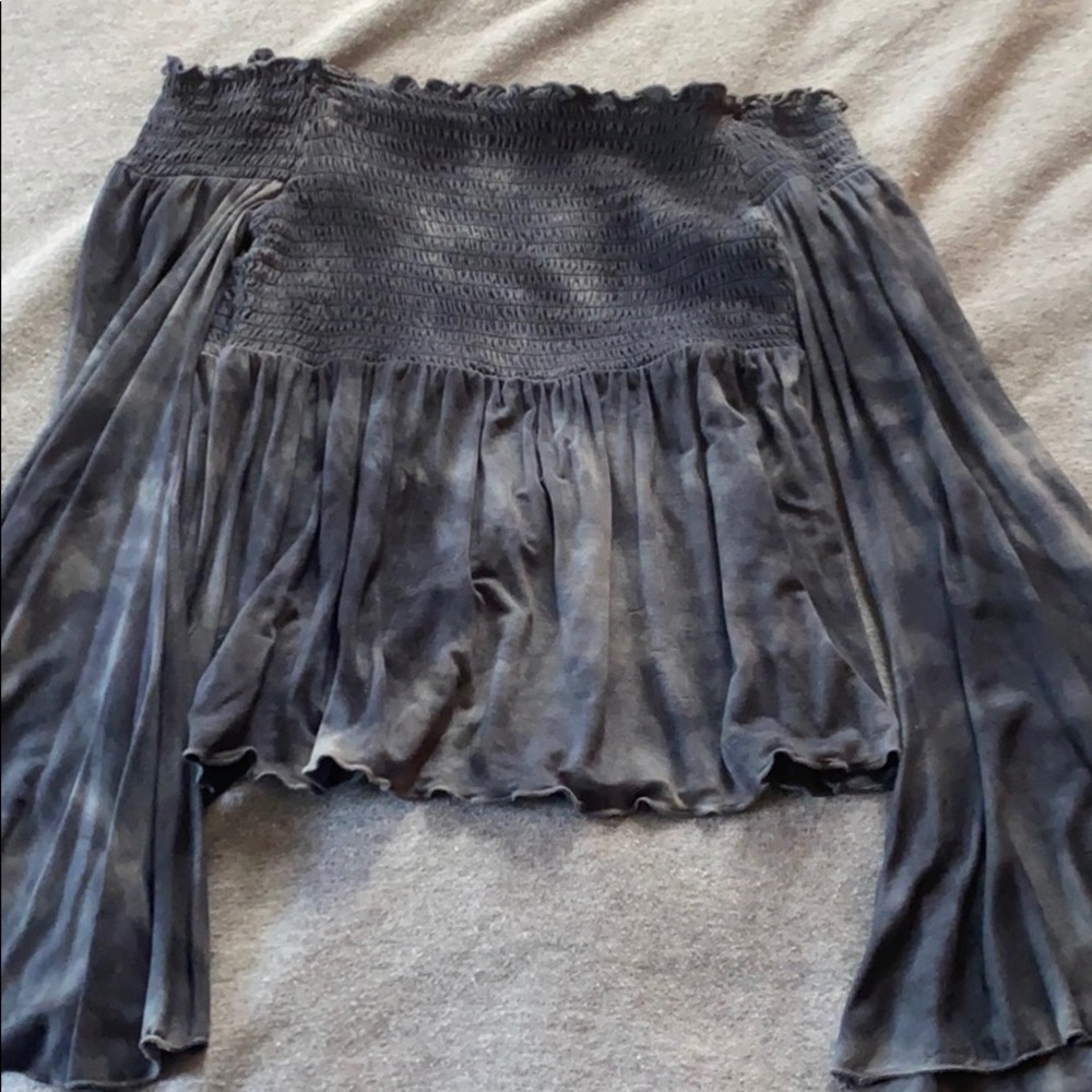 Strapless top